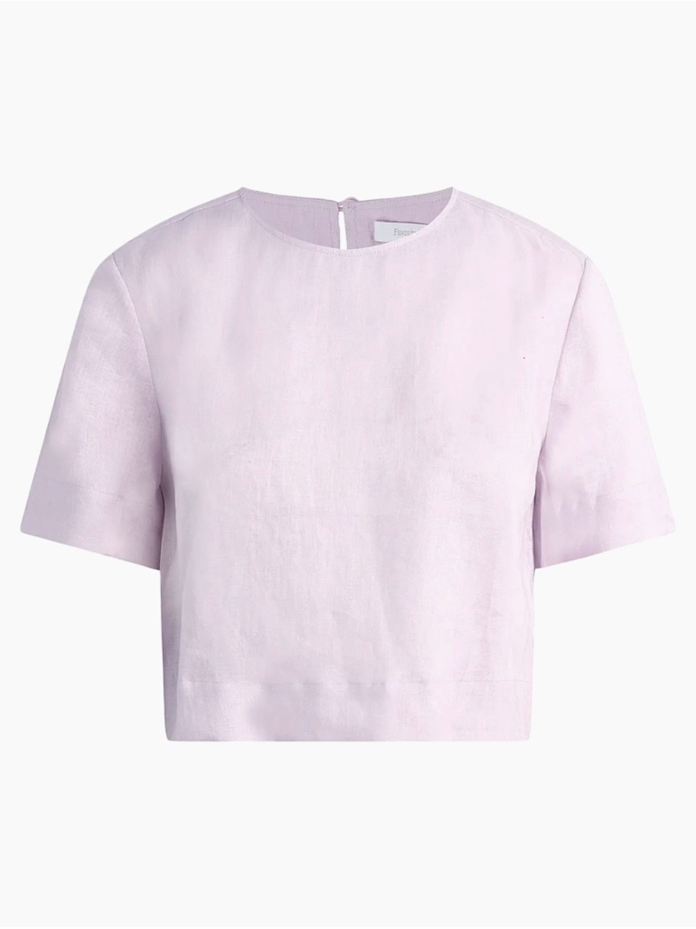 Easy Breezy Short Sleeve Linen Top